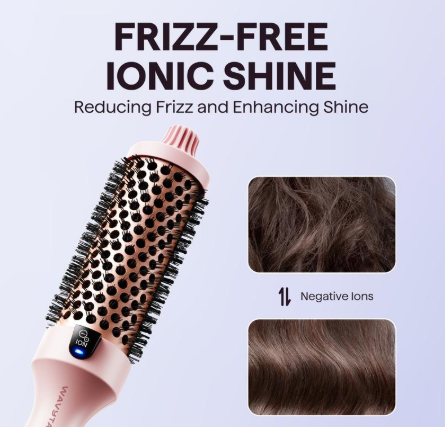 Ionic Thermal Brush – Professional Blowout Styler | Salon-Worthy Hair in 10 Minutes (Limited Stock)